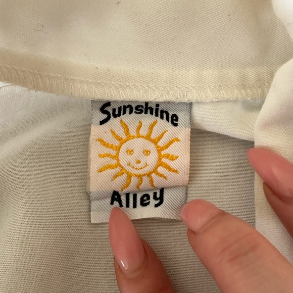 Vintage Off White Midi Dress - Picture 12 of 13